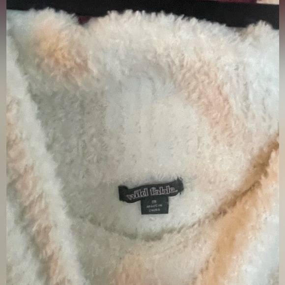 Wild Fable White Off Shoulder Sweater Dress Plus Size 1X Bridal Casual Target - Picture 3 of 6